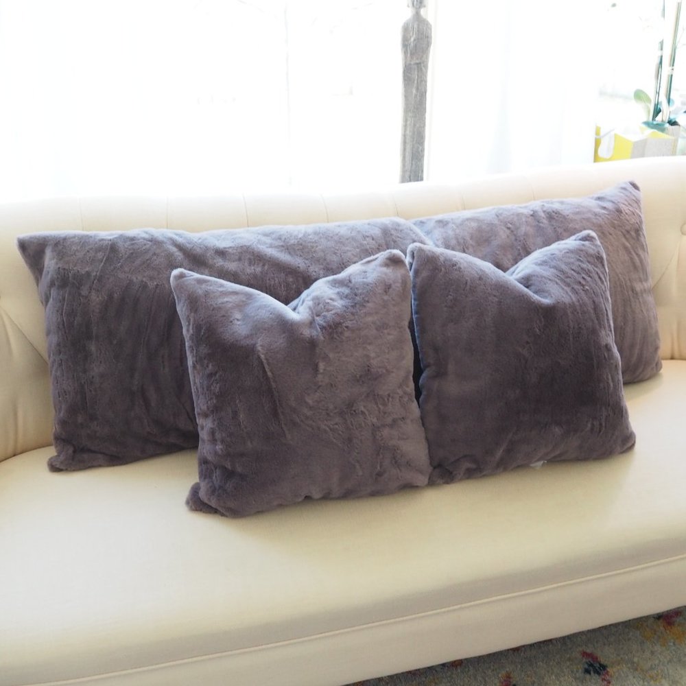 3 NWT PILLOWS INSERT+COVER REMOVABLE WASHABLE